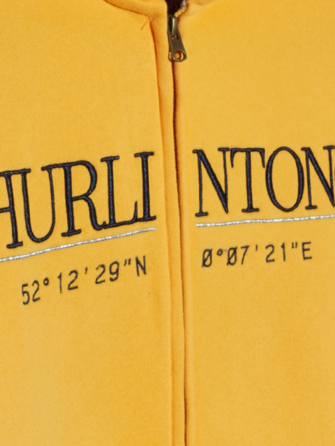 Chaqueta Hurlintong Tipo Hoodie Para Hombre En algodon