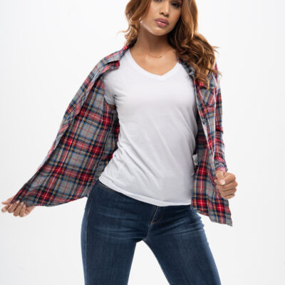 Camisa Leñadora Hurlintong Para Dama