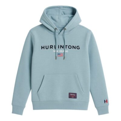 Buzo Hurlintong Tipo Hoodie Para Hombre En Algodón