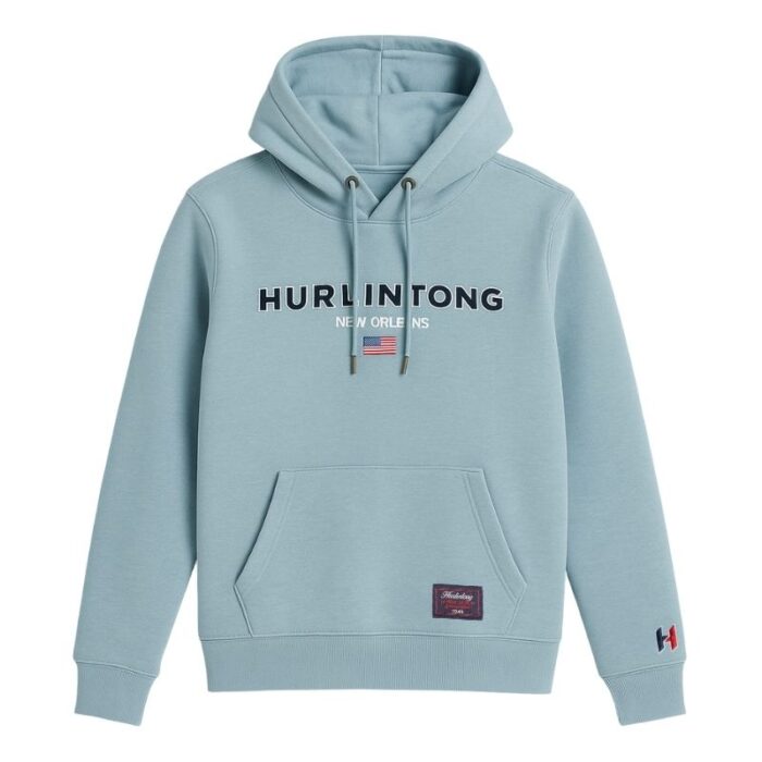 Buzo Hurlintong Tipo Hoodie Para Hombre En Algodón
