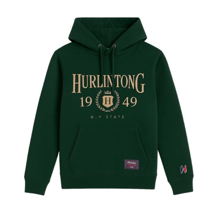 Buzo Hurlintong Tipo Hoodie Para Hombre En Algodón