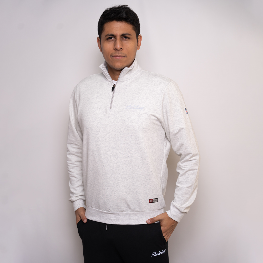 Buzo Hurlintong Media Cremallera Para Hombre En Algodón