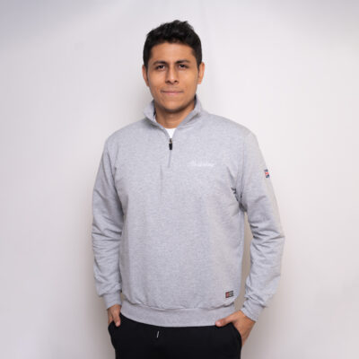 Buzo Hurlintong Media Cremallera Para Hombre En Algodón