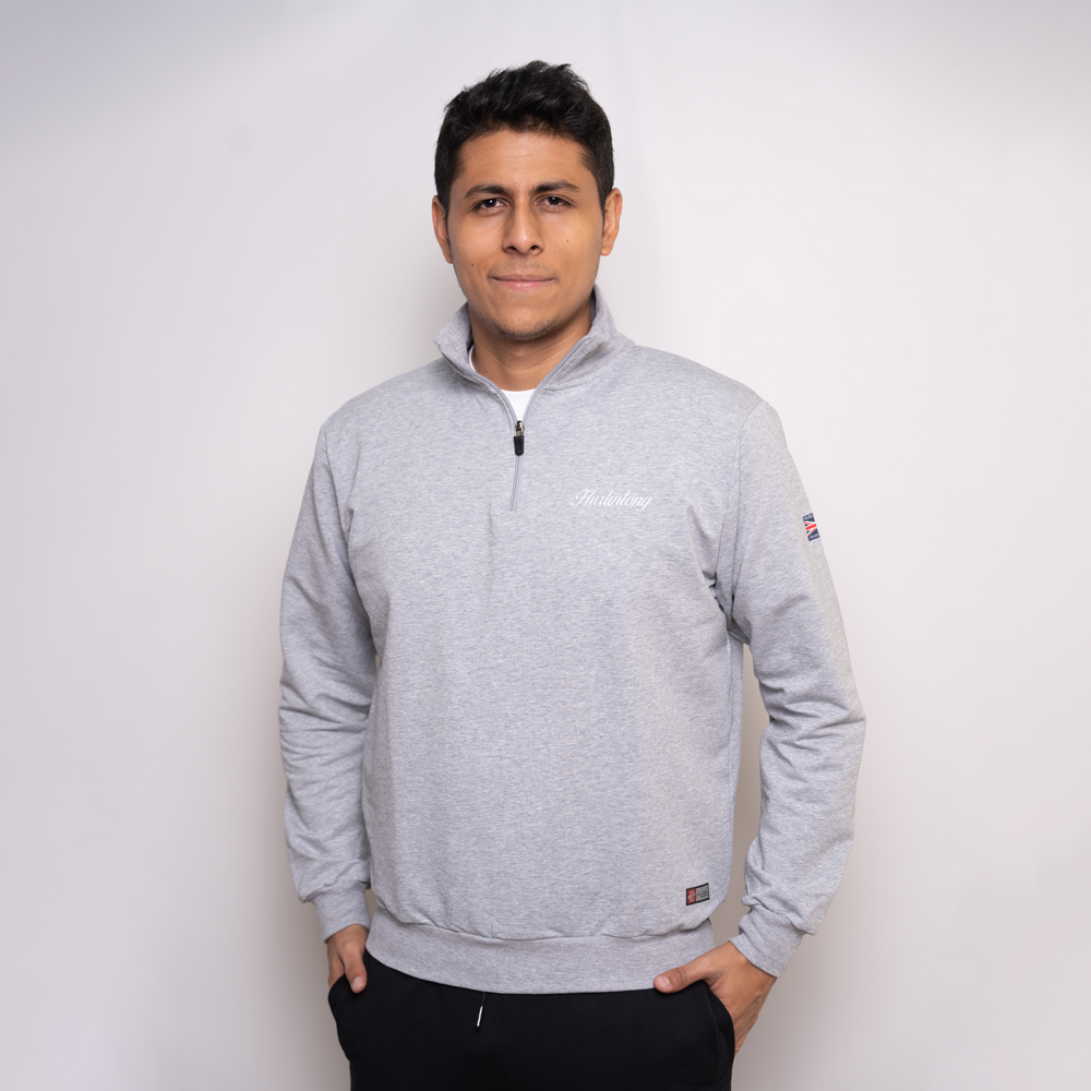 Buzo Hurlintong Media Cremallera Para Hombre En Algodón