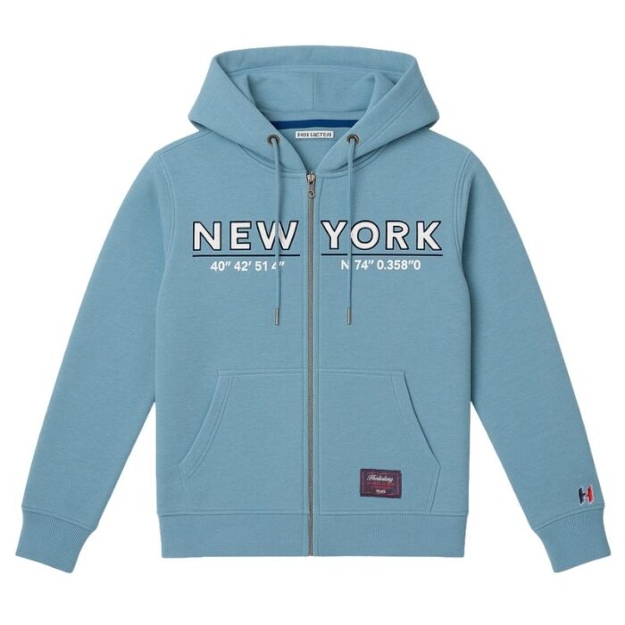 Chaqueta Hurlintong Tipo Hoodie Para Hombre En Algodón