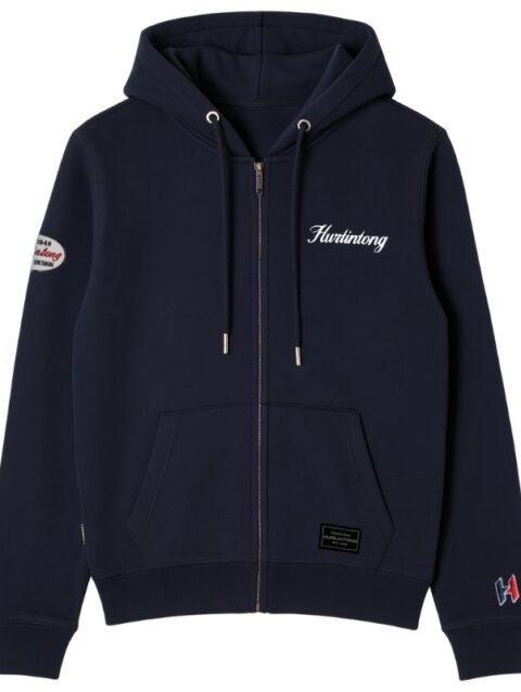 Chaqueta Hurlintong Tipo Hoodie En Algodon Para Hombre