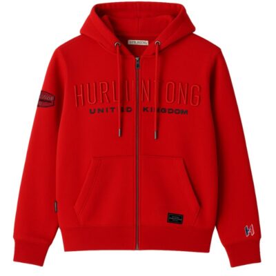 Chaqueta Hurlintong Tipo Hoodie En Algodon Para Mujer