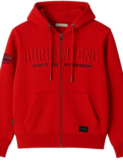 Chaqueta Hurlintong Tipo Hoodie En Algodon Para Mujer