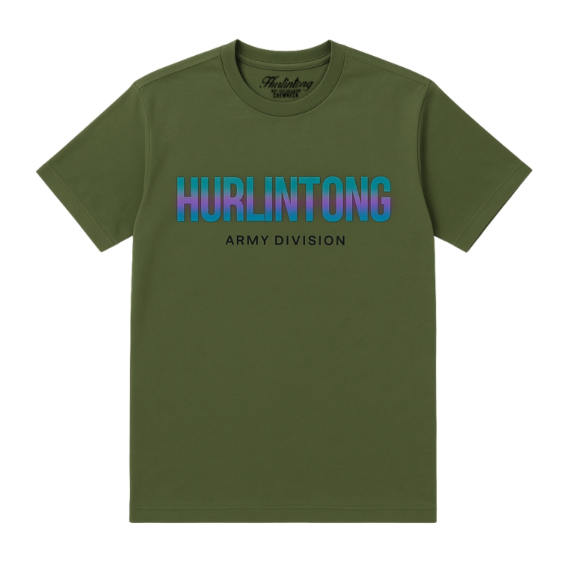 Camiseta Hurlintong Cuello Redondo Para Hombre