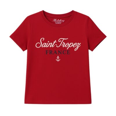 Camiseta Hurlintong Cuello Redondo Para Mujer