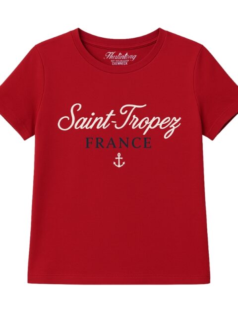 Camiseta Hurlintong Cuello Redondo Para Mujer