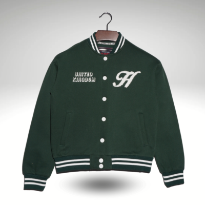 Chaqueta Hurlintong Tipo Beisbolera Para Mujer En algodon