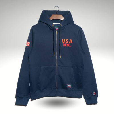 Chaqueta Hurlintong Tipo Hoodie Para Hombre En algodon