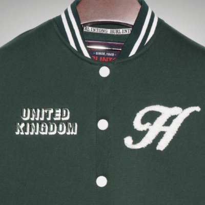 Chaqueta Hurlintong Tipo Beisbolera Para Mujer En algodon