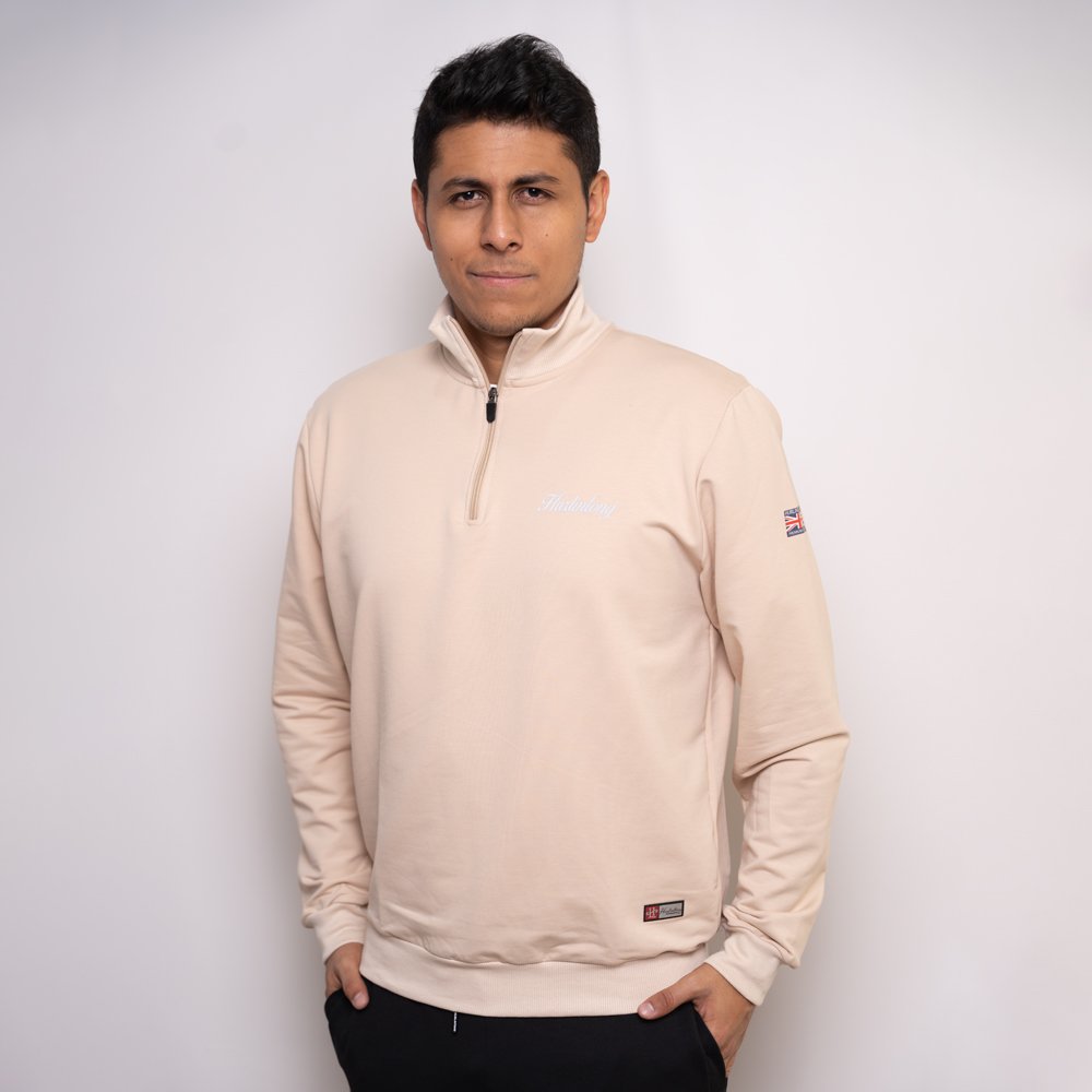 Buzo Hurlintong Media Cremallera Para Hombre En algodon