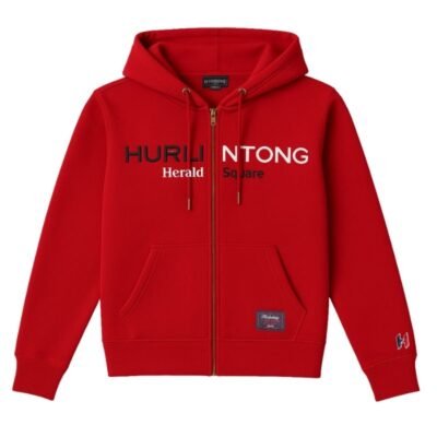 Chaqueta Hurlintong Tipo Hoodie Para Hombre En algodon