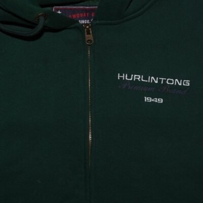 Chaqueta Hurlintong Tipo Hoodie Para Hombre En algodon