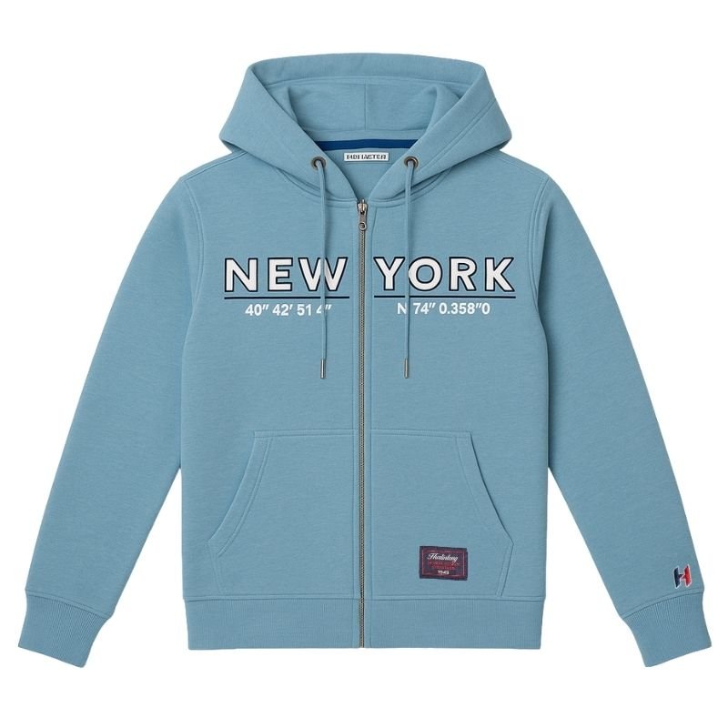 Chaqueta Hurlintong Tipo Hoodie Para Hombre En algodon