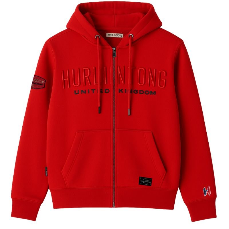 Chaqueta Hurlintong Tipo Hoodie En Algodon Para Mujer