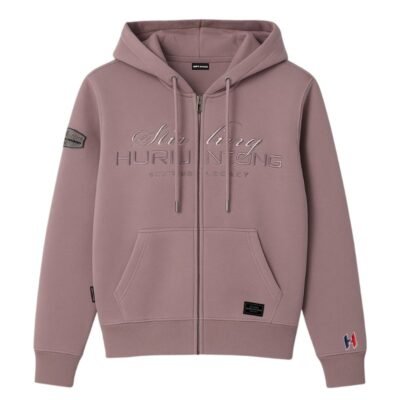 Chaqueta Hurlintong Tipo Hoodie En Algodon Para Mujer