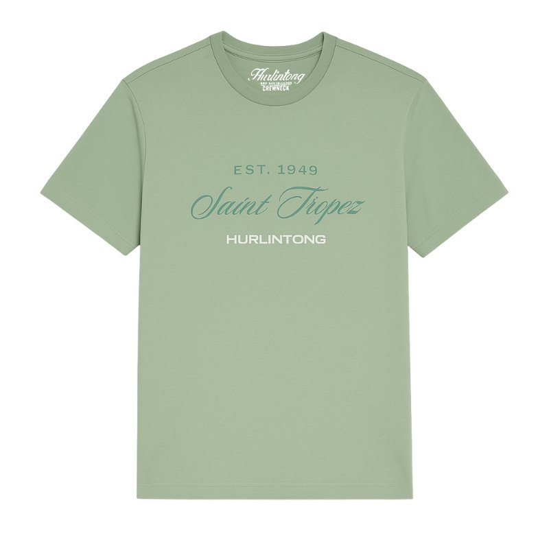 Camiseta Hurlintong Cuello Redondo Para Hombre