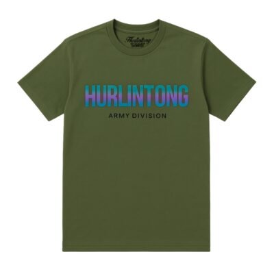 Camiseta Hurlintong Cuello Redondo Para Hombre