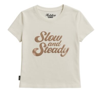 Camiseta Hurlintong Cuello Redondo Para Mujer