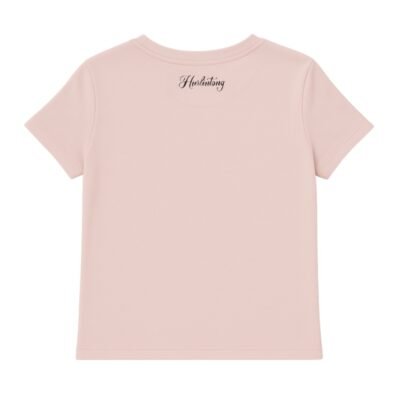 Camiseta Hurlintong Cuello Redondo Para Mujer