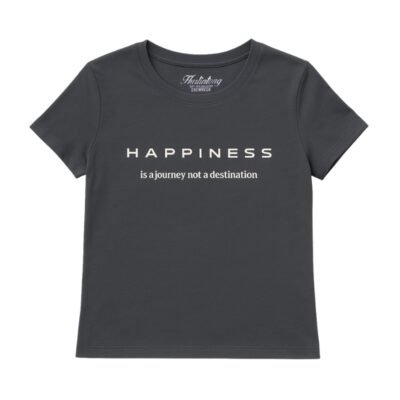 Camiseta Hurlintong Cuello Redondo Para Mujer