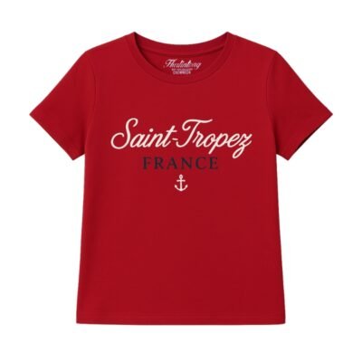 Camiseta Hurlintong Cuello Redondo Para Mujer