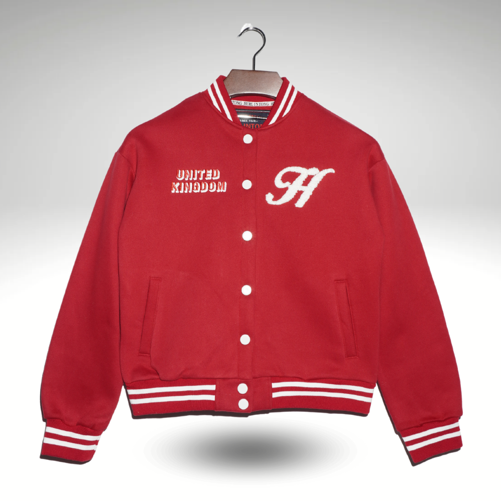 Chaqueta Hurlintong Tipo Beisbolera Para Mujer En algodon