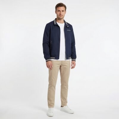 Chaqueta Harrintong Para Hombre