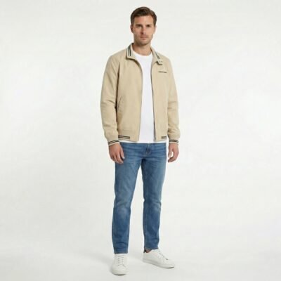 Chaqueta Harrintong Para Hombre