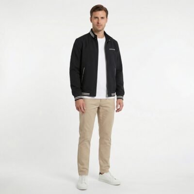 Chaqueta Harrintong Para Hombre