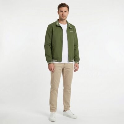 Chaqueta Harrintong Para Hombre