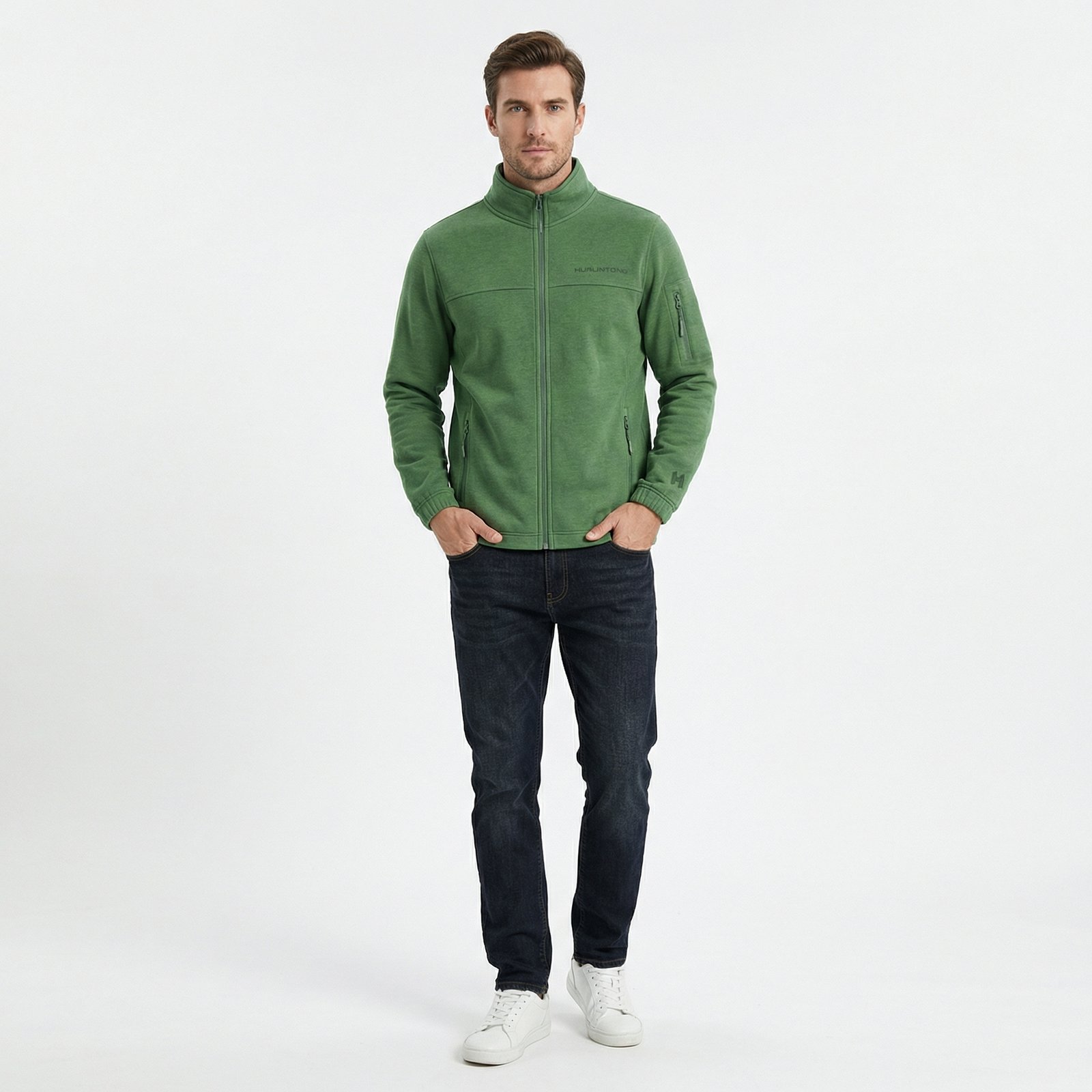 Chaqueta Hurlintong De Algodon Para Hombre