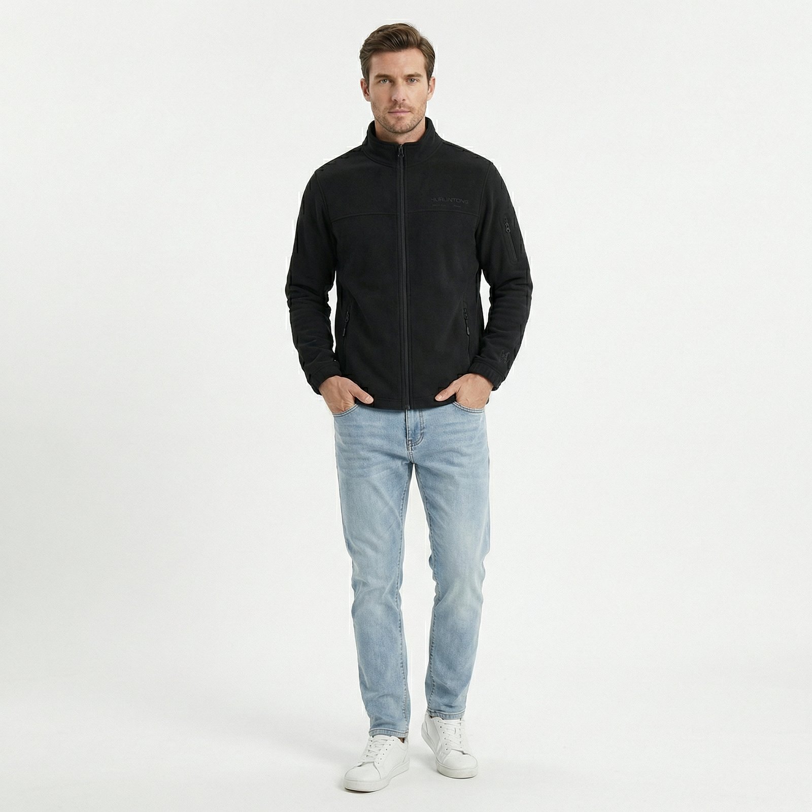 Chaqueta Hurlintong De Algodon Para Hombre