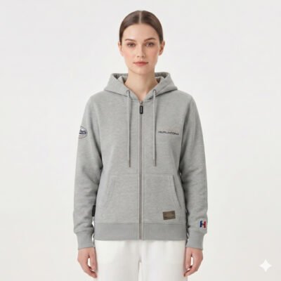 Chaqueta Hurlintong De Algodon Para Mujer