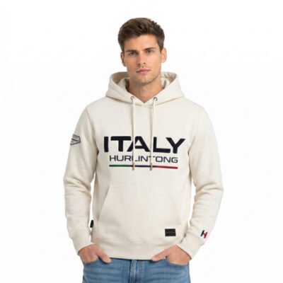 Hoodie Hurlintong De Algodon Para Hombre
