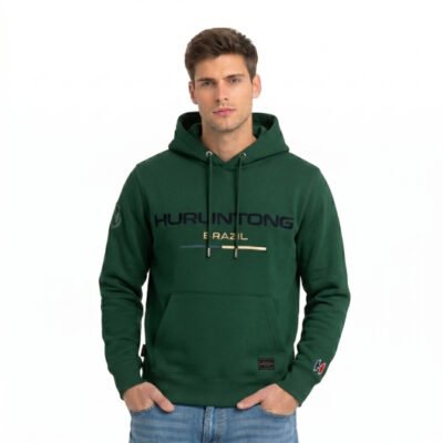 Hoodie Hurlintong De Algodon Para Hombre