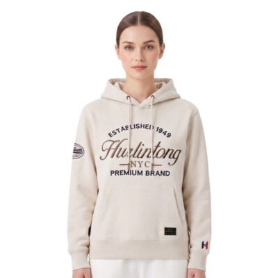 Hoodie Hurlintong De Algodon Para Mujer