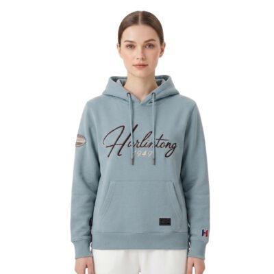 Hoodie Hurlintong De Algodon Para Mujer