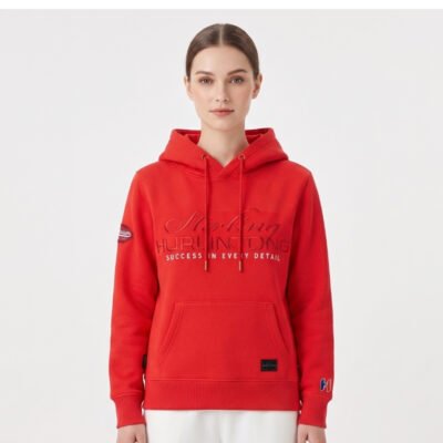 Hoodie Hurlintong De Algodon Para Mujer