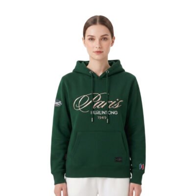 Hoodie Hurlintong De Algodon Para Mujer