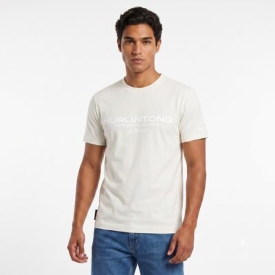 Camiseta Cuello Redondo Hurlintong Para Hombre