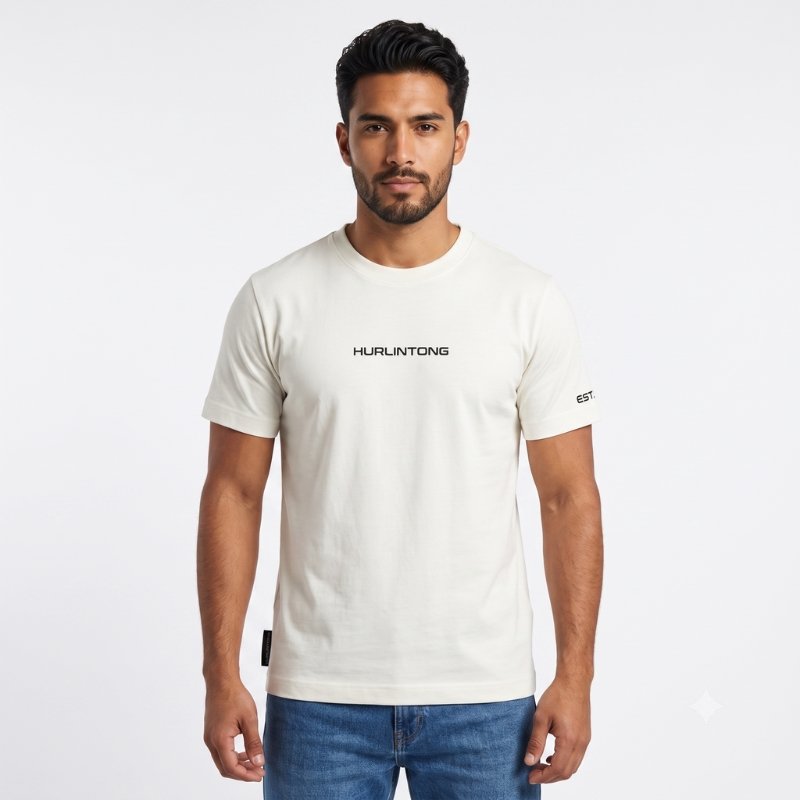 Camiseta Cuello Redondo Hurlintong Para Hombre