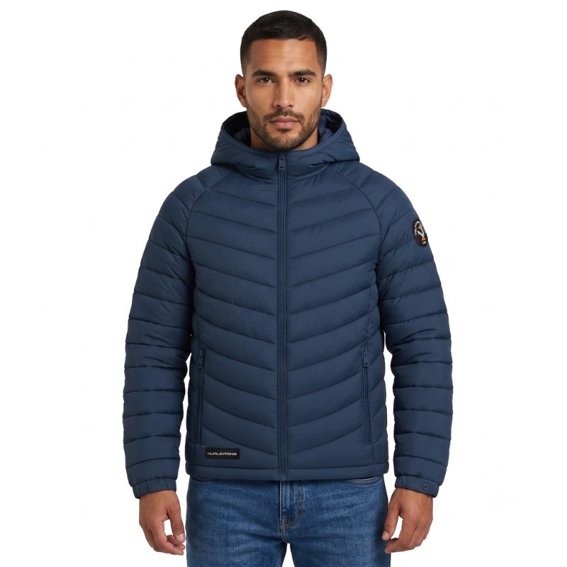 Chaqueta Abollonada Hurlintong Para Hombre