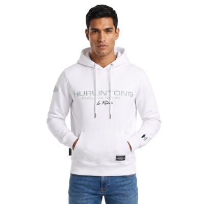 Buzo Con Capota En Algodon Hurlintong Para Hombre