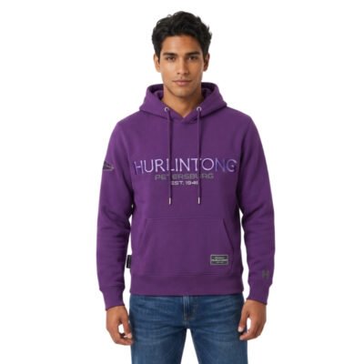Buzo Con Capota En Algodon Hurlintong Para Hombre