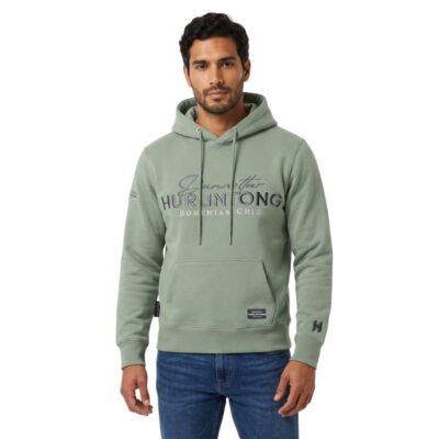Buzo Con Capota En Algodon Hurlintong Para Hombre